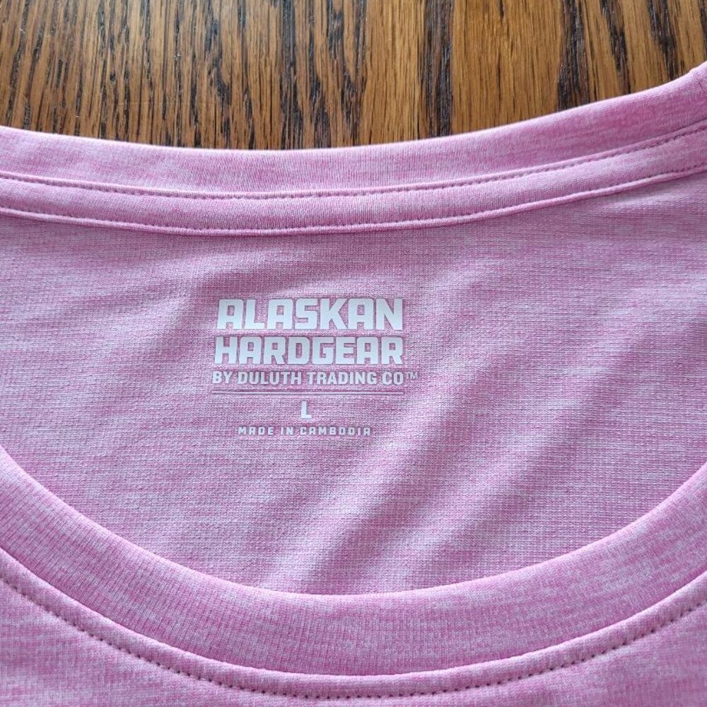Duluth Trading AKHG Pink Performance T-Shirt Large - Picture 2 of 6
